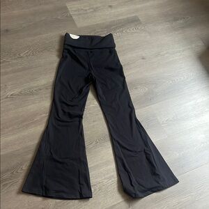 Aerie Black Flare Leggings
